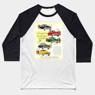 CLASSIC CAR VENTAGE 1950 Baseball T-Shirt